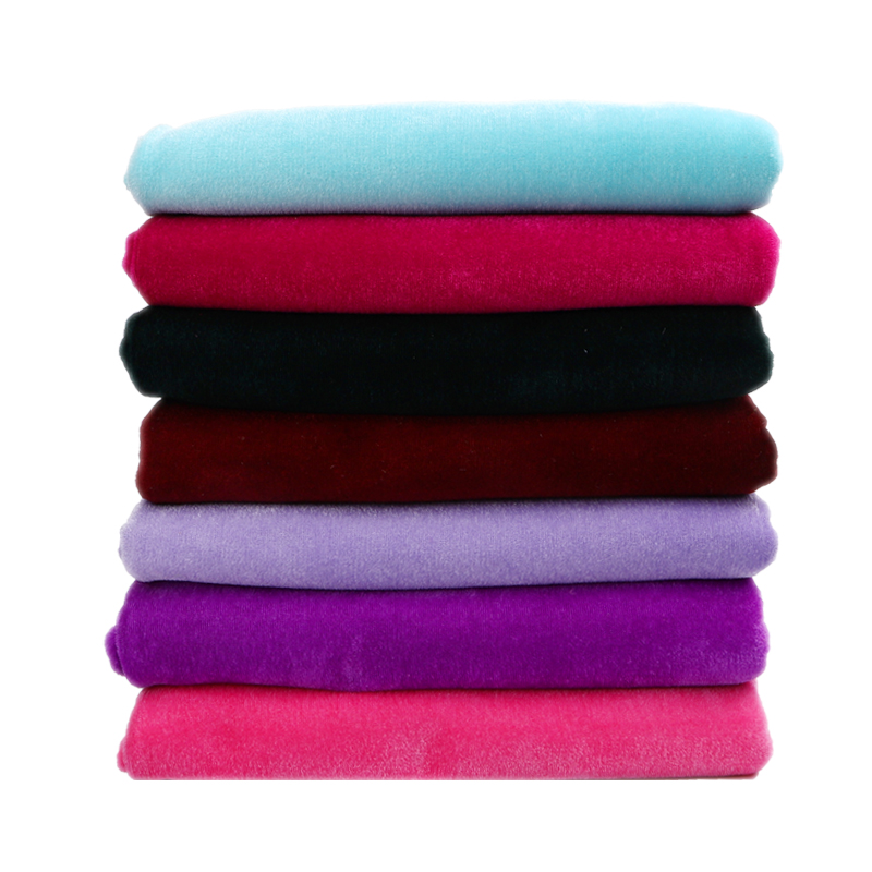 Picture of Golden Velvet Fabric Thickened Black Red Flannel Display Cloth Curtain Stall Stall Fabric Tablecloth Head