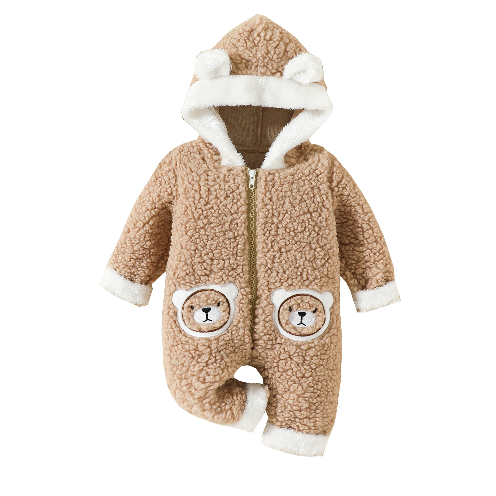 Picture of Amazon Cross-border New Autumn and Winter Baby Casual Cute Teddy Bear Maomao Long Climbing Clothes