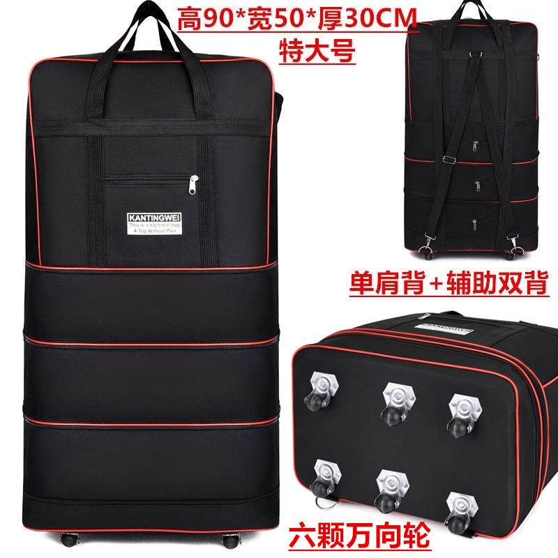 Picture of Waterproof Oxford Cloth Suitcase, Large Capacity Travel Bag, 158 Aviation Checked Bag, Overseas Moving Luggage Bag