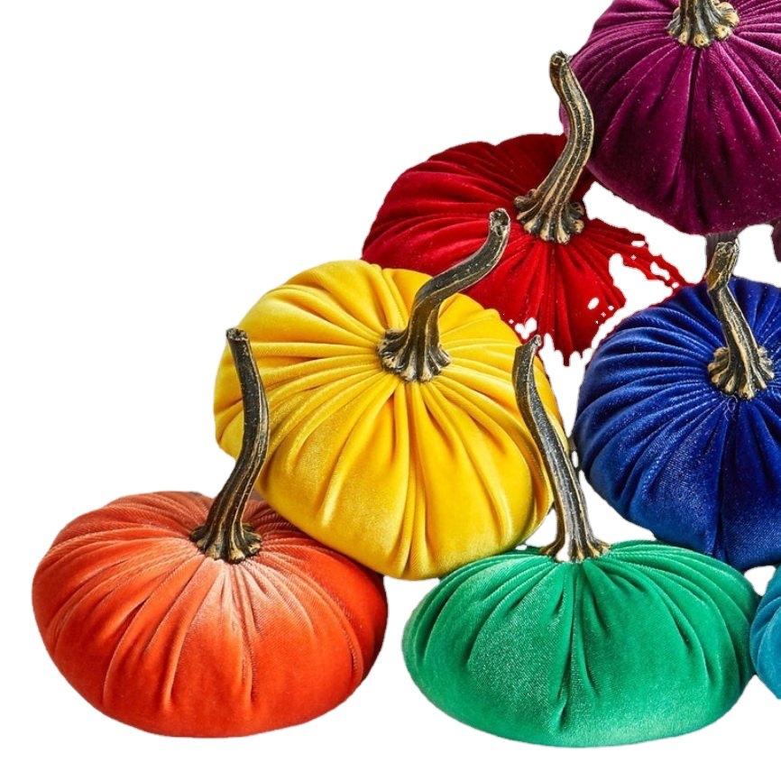 Home accessories decoration decoration pumpkin simulation pumpkin decoration wreath creative Halloween decoration Christmas tree