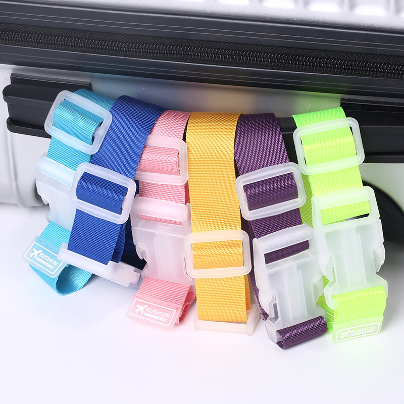 Outdoor suitcase strap multi-purpose bag with luggage buckle packing strap suitcase external rope