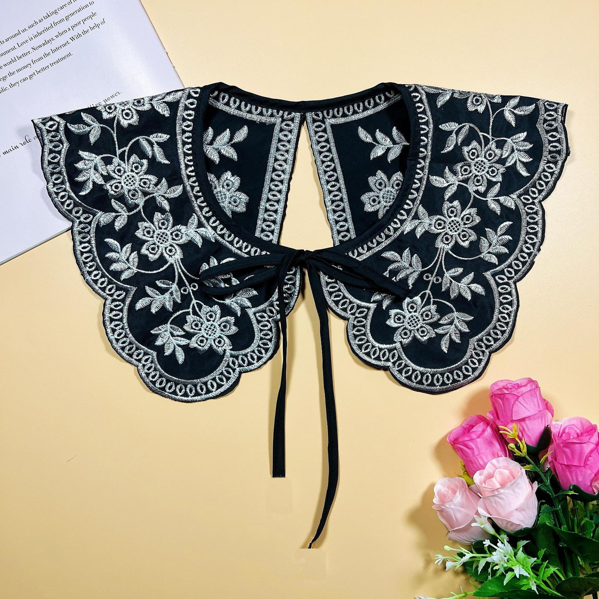 Picture of Korean Style Outer Matching Skirt Small Shawl Adult False Collar Children's Age-reducing Doll Collar All-match Lace Collar Decorative Collar