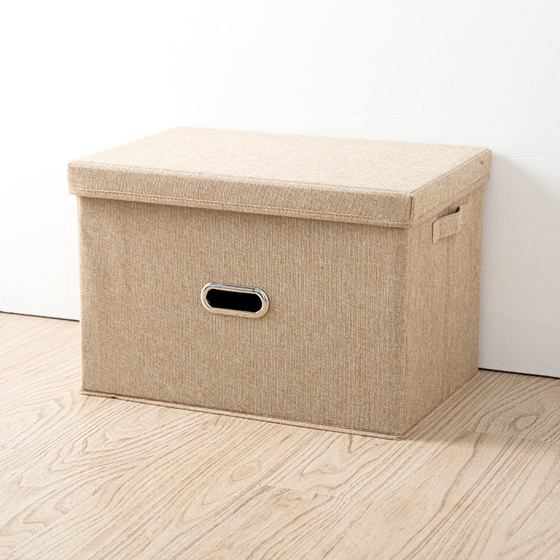 Picture of New Cotton and Linen Underwear Storage Box Drawer Type Fabric Finishing Box Storage Box Quilt Finishing Box Car Storage Box