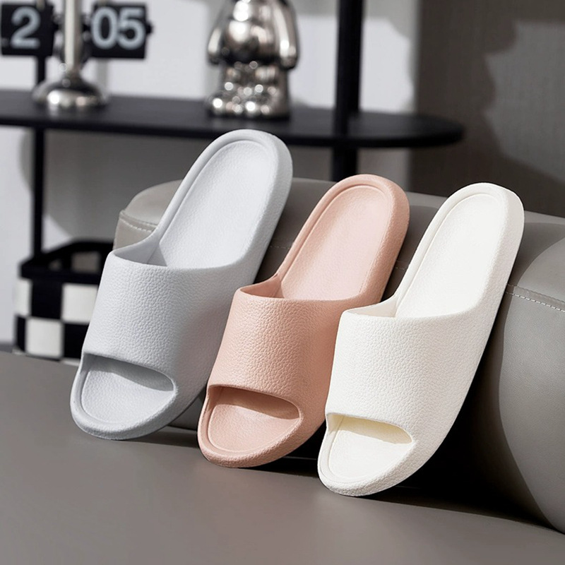 Summer Thick-Soled Sandals for Women, Casual Indoor and Outdoor Home, Bathroom Bathing, Non-Slip Slippers for Men