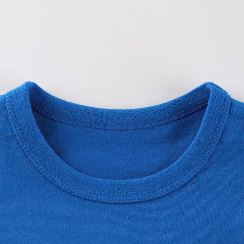Picture of 27Kids K-Style of Kidsren's Clothing Kidsren's Short-Sleeved T-Shirt Cartoon Excavator 2025 Summer New Baby Clothes Wholesale