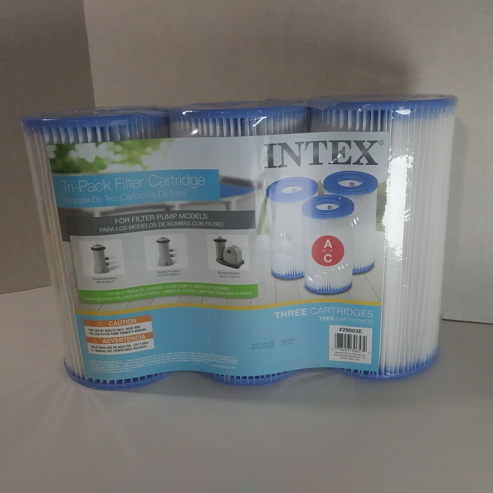 INTEX29003 original fit INTEX Pool 28604 filter pump filter element cotton core triplets