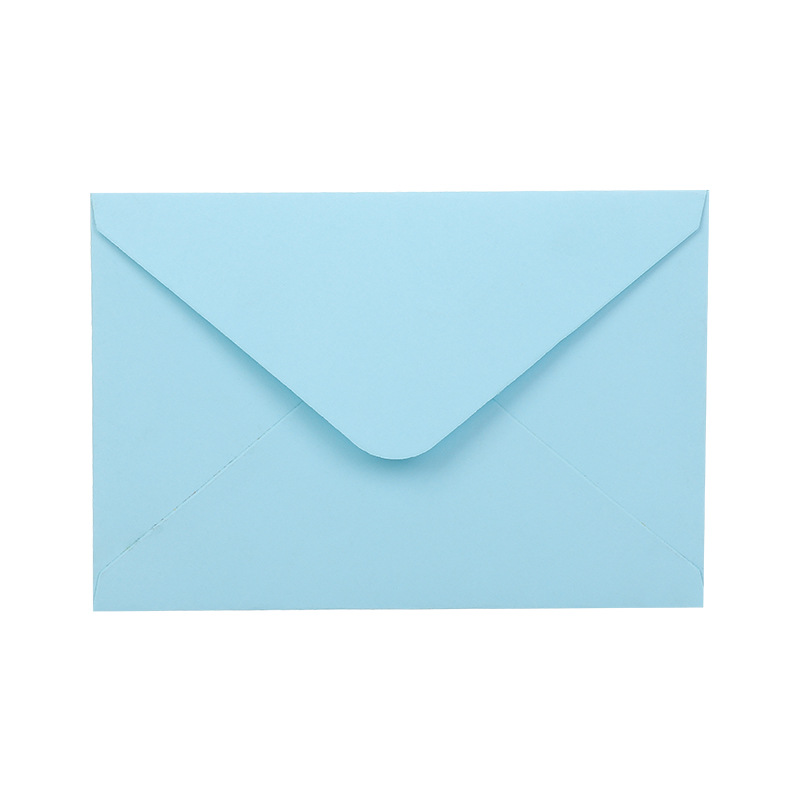 Picture of In stock wholesale solid color European color double adhesive paper Western envelope Kraft paper black Kali seal cross-border Amazon