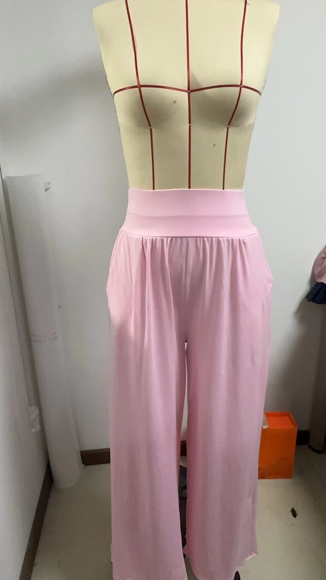 Picture of 2023 Spring/Summer Yoga Running Pants Cool Casual Pants for Women Summer Popular Style Lazy Style, Comfortable Wide-Leg Pants