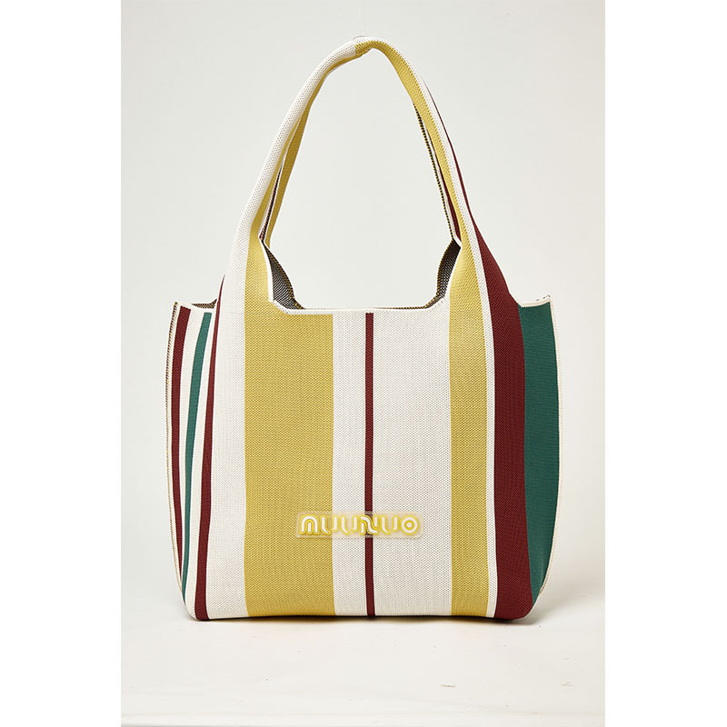 Fashionable Handbags for Girls, Fashionable Colorful Bags, Knitted Tote Bags, Original Design Commuter Bags, Lightweight Shoulder Bags