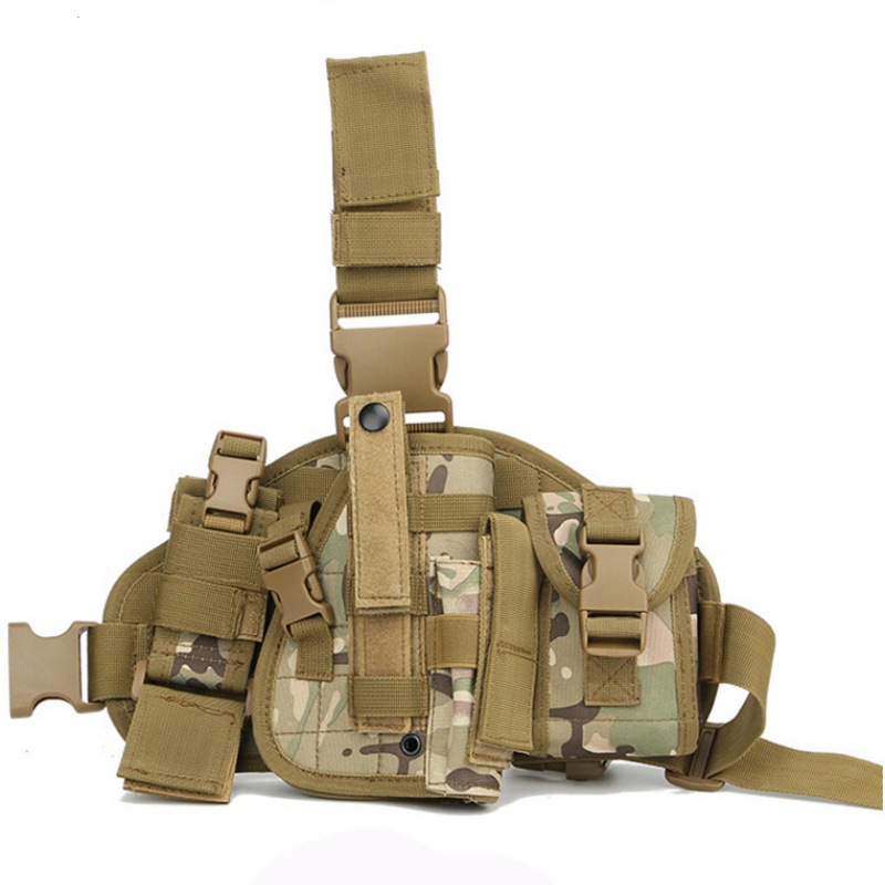 Picture of Outdoor Sports Combination Leg Cover Waist Bag Multifunctional Leggings Tool Kit Quick Leg Bag Waist Leg Hanging Bag