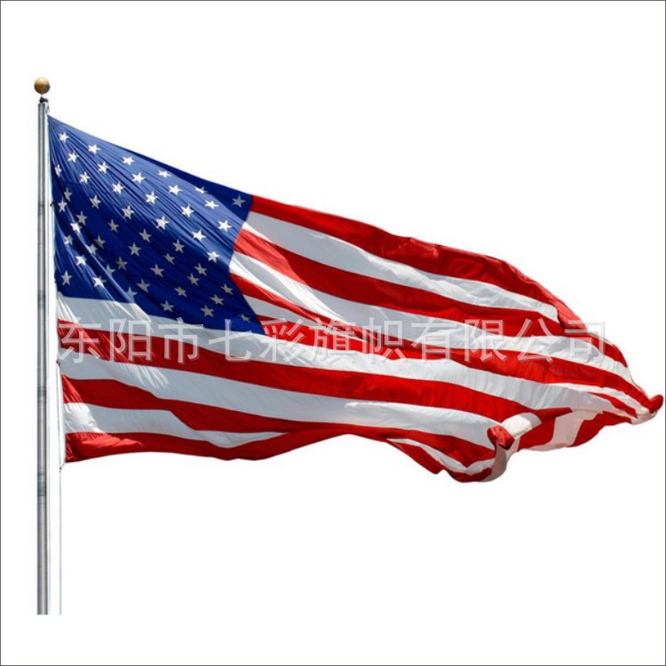 AliExpress Amazon American flag 90 * 150cm spot 3 * 5ft USA American Flag 2 metal buckles