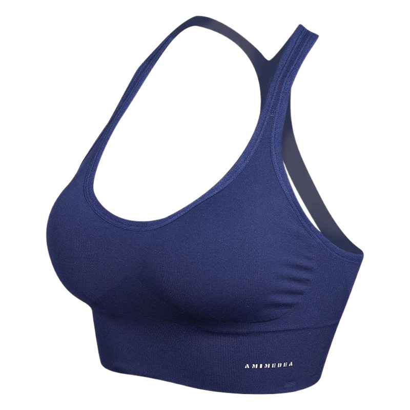 New Shockproof Push-up Running Non-rimless Sports Underwear Rear Buckle Adjusting Beauty Back Fitness Yoga Bra