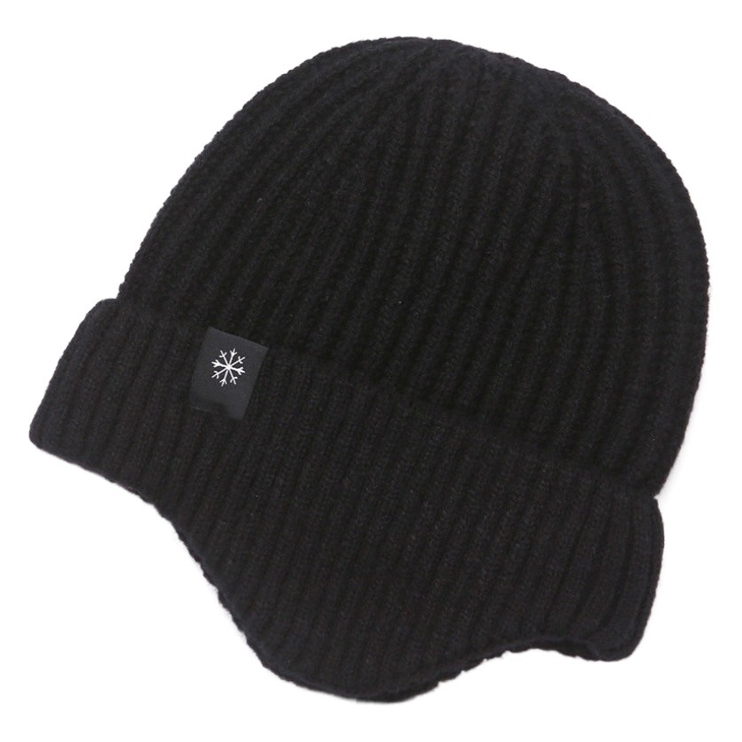 Winter Warm Hat Cross-Border Men's Knitted Hat Middle-Aged and Elderly Dad and Elderly Hat Plus Velvet Thickened Ear Protection Woolen Hat