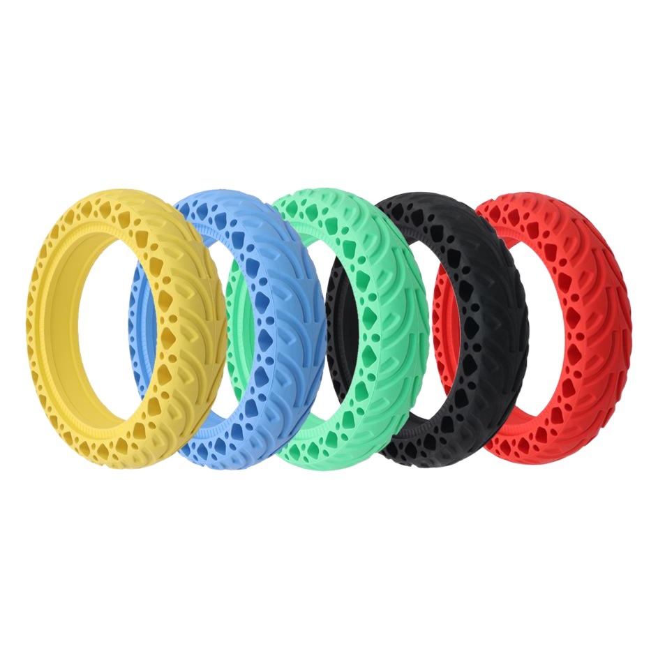 New honeycomb solid tire universal millet M365 electric scooter 8.5 inch wear-resistant shock-absorbing pattern tire