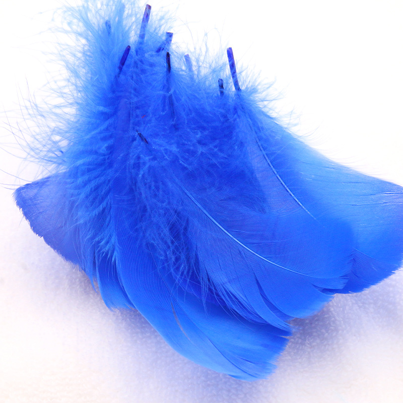 Picture of diy handmade color floating feather goose feather dream catcher wave ball gift box filling decoration materials