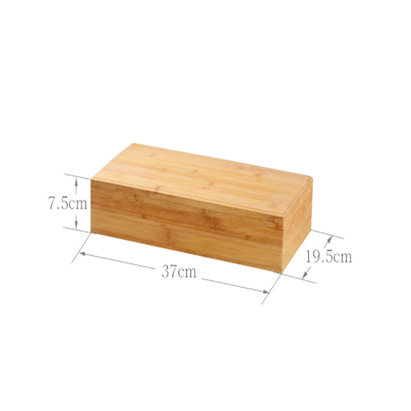Picture of Wooden Moon Cake Gift Box Packaging Wooden Box Divided Gift Box Wooden Crafts Storage Box Wooden Box with Lid Wooden Box