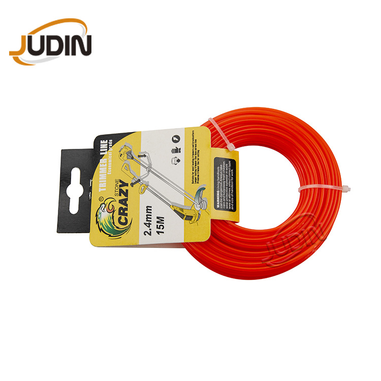Picture of Lawn cutting rope factory Trimmer Line round 15m paper elevator lawn mower grass cutting rope brand new pure nylon
