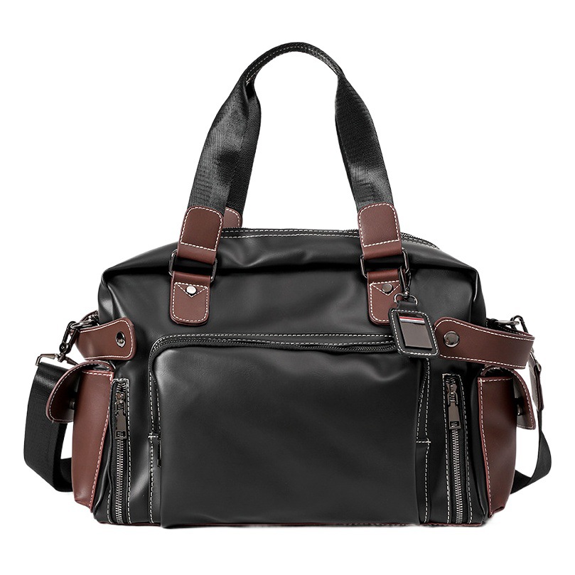 Picture of Spot wholesale high quality handbag light Business Men's portable briefcase leisure travel file computer satchel