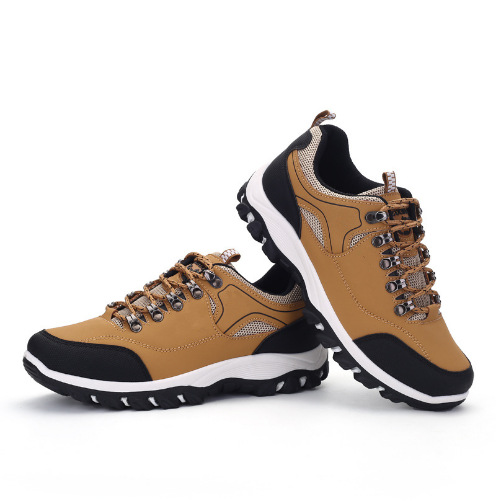 Amazon Sports Cross-Border Export 2025 Single Travel Wholesale Mountaineering Outdoor Shoes Large Size Men's Shoes Size 38-50