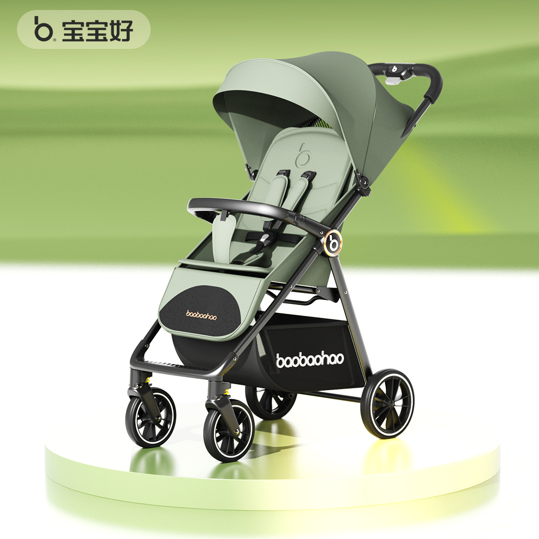 Picture of Baby Good A5 Baby Stroller Sitting and Lying Portable Stroller Foldable Pocket Car 0-3 Years Old Baby Stroller