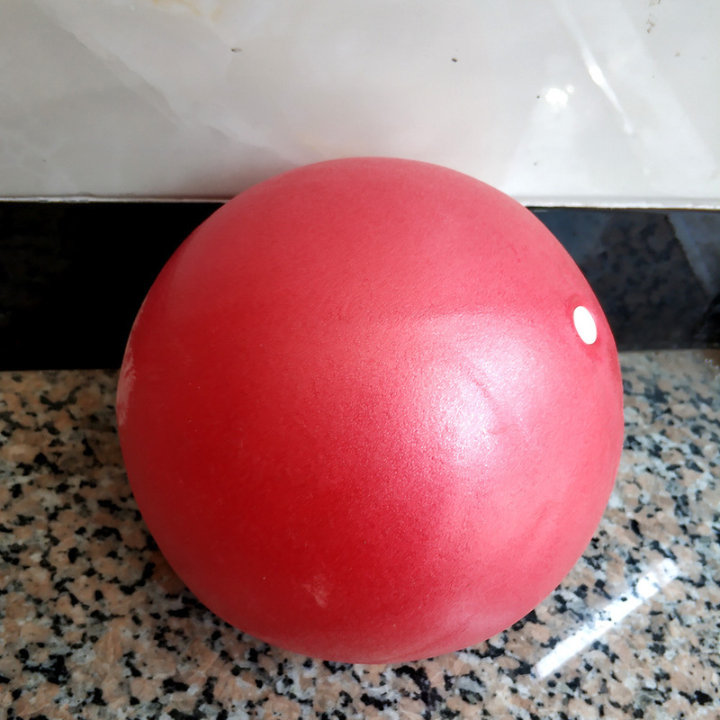 Picture of Yoga ball frosted thick explosion-proof clip back ball straw ball gymnastics ball fitness ball 25cm pilates ball wholesale