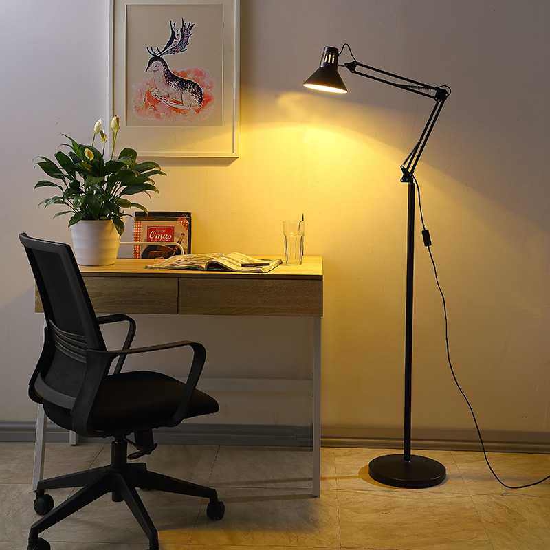 Xiangyu table lamp American children's eye protection floor lamp fishing iron beauty nail tattoo embroidery tattoo body floor table lamp