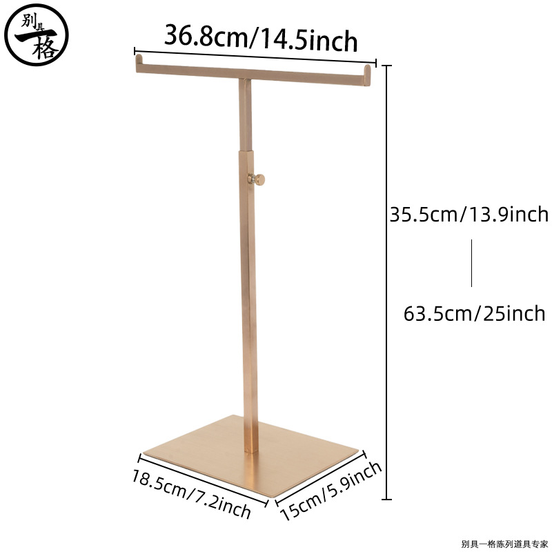 Picture of Manufacturers stainless steel multifunctional tie scarf bag necklace storage display stand clothing store studio soft room