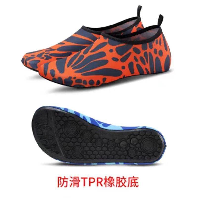 Picture of Floor socks shoes silicone anti-slip bottom snorkeling beach shoes socks boys and girls diving swimming quick-drying exercise yoga tide