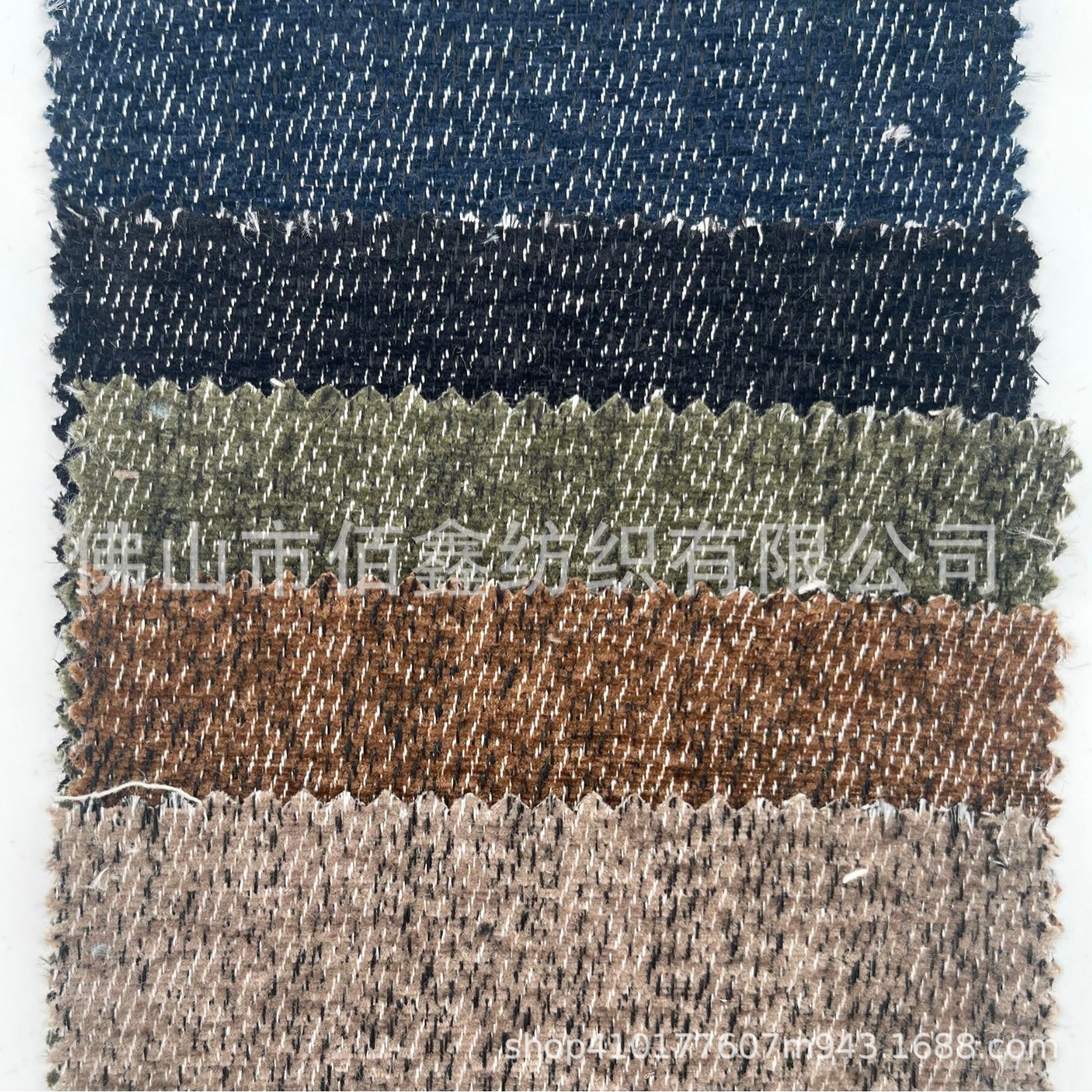 Gray dyed fleece knitted fabric thickened twill thickened fashion and comfortable women's clothing bags shoe material casual wear wholesale