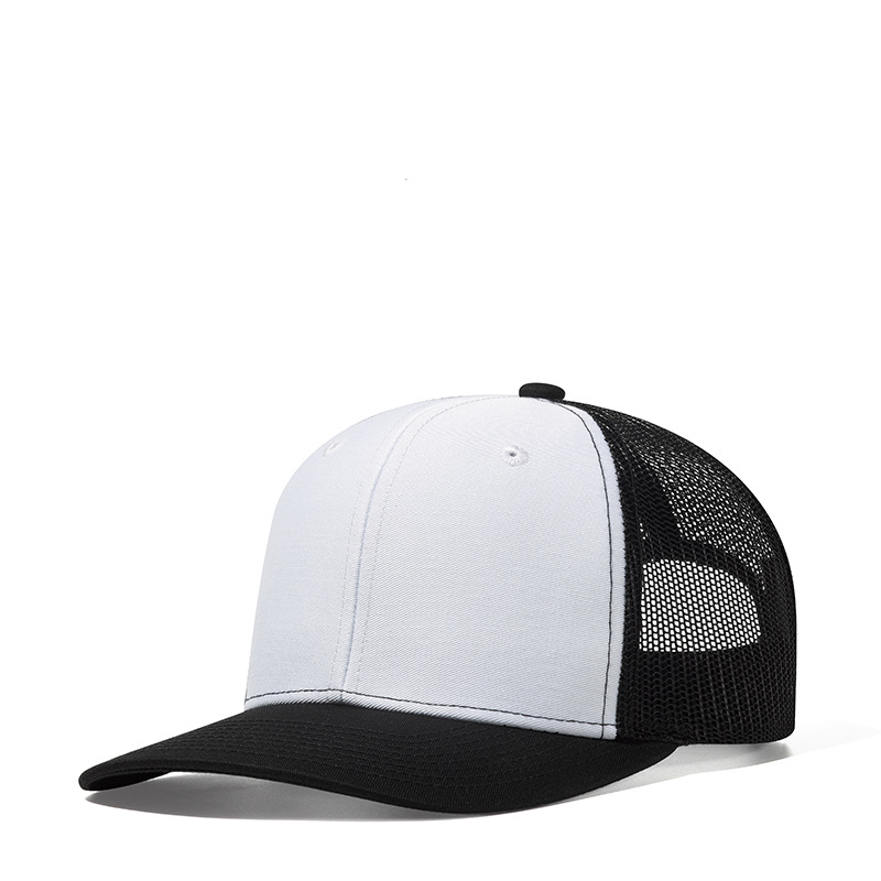 Picture of Wish Micro Bend Hat Rim Truck Hat Men's Outdoor Sun Shading Net Hat Mountaineering Fishing Truck Drivers Hat