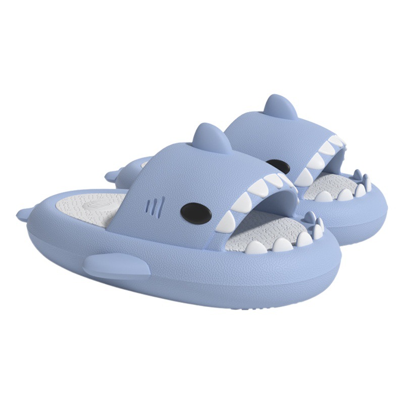 2023 New Arrival Three-Generation Shark Slippers Women's Summer Outfit Indoor Home Bathroom Bathing Non-Slip Sandals for Men