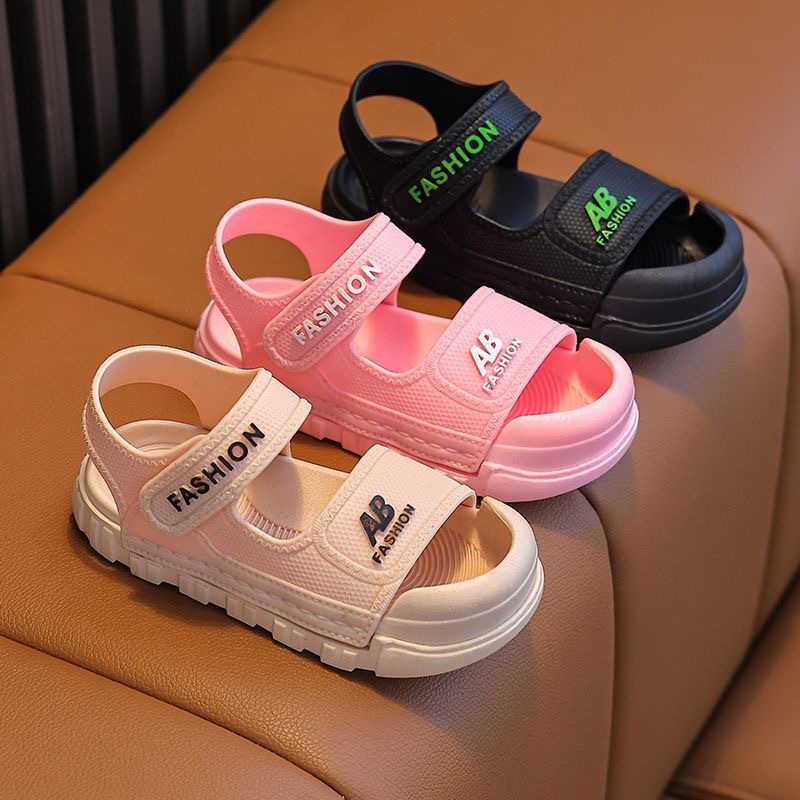 Baby Summer New Children's Soft-Soled Beach Shoes Boys' Sports Sandals Breathable Baotou Baby Shoes Men's Summer