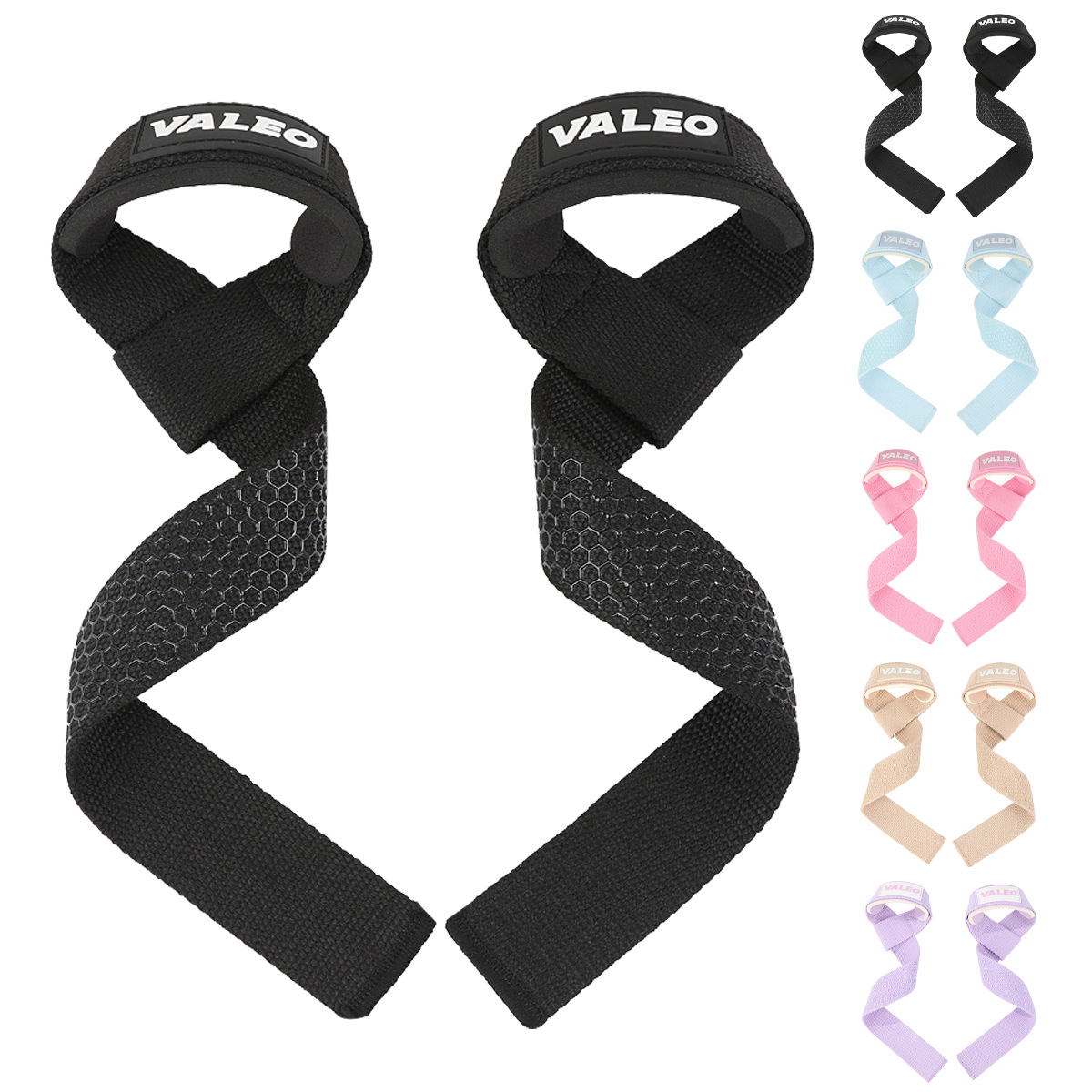 Valeo Fitness Assist Belt Thickened Anti-skid Sports Leveraging Force Pull Belt Auxiliary Pull-up Anti-strain Protector