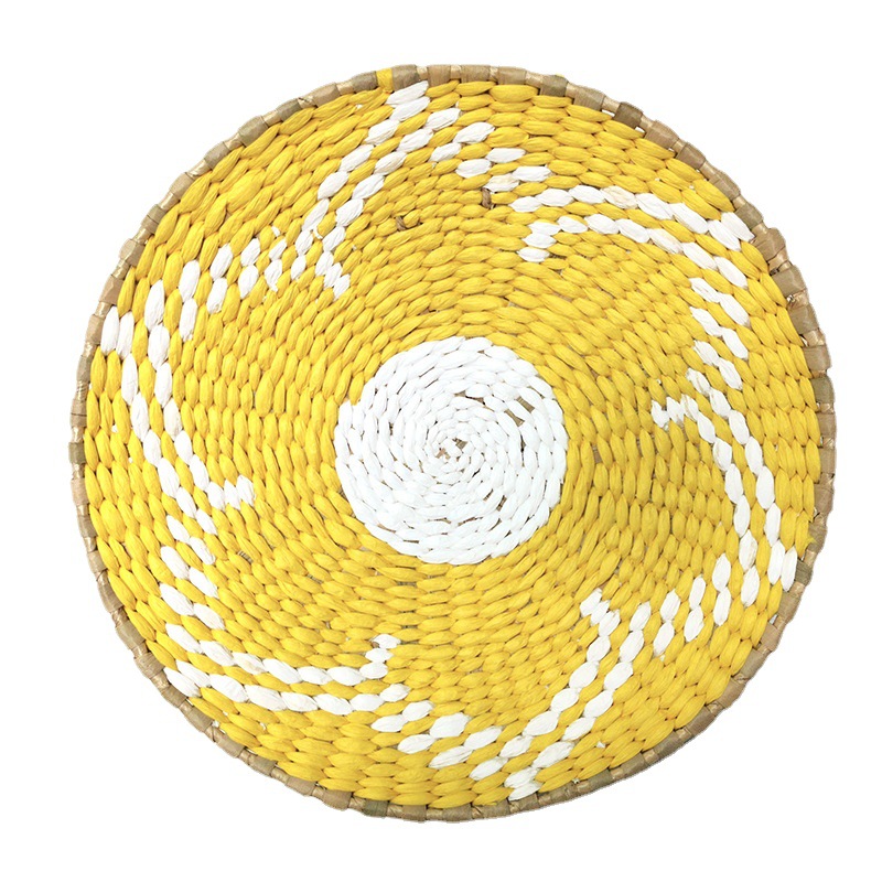 Picture of Bohemian Style Wall Decoration Straw Wall Decoration Background Wall Decoration Wall Hanging Sofa Bedside Hand-woven Wall Hanging