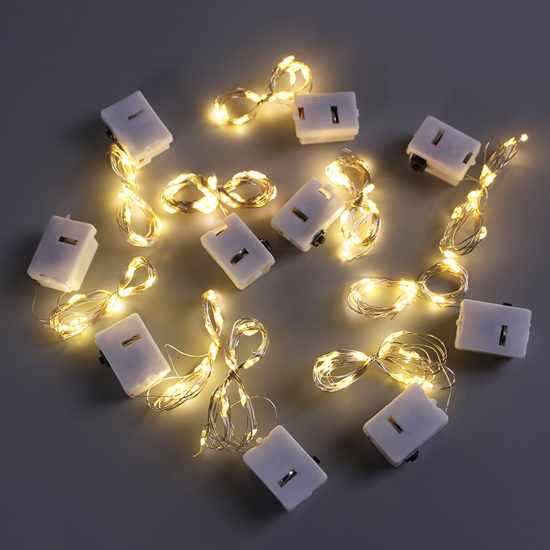 LED Light Adjusting Flash Color Light String Small String Light Line Small White Box Light Small Square Box Light LED Light String