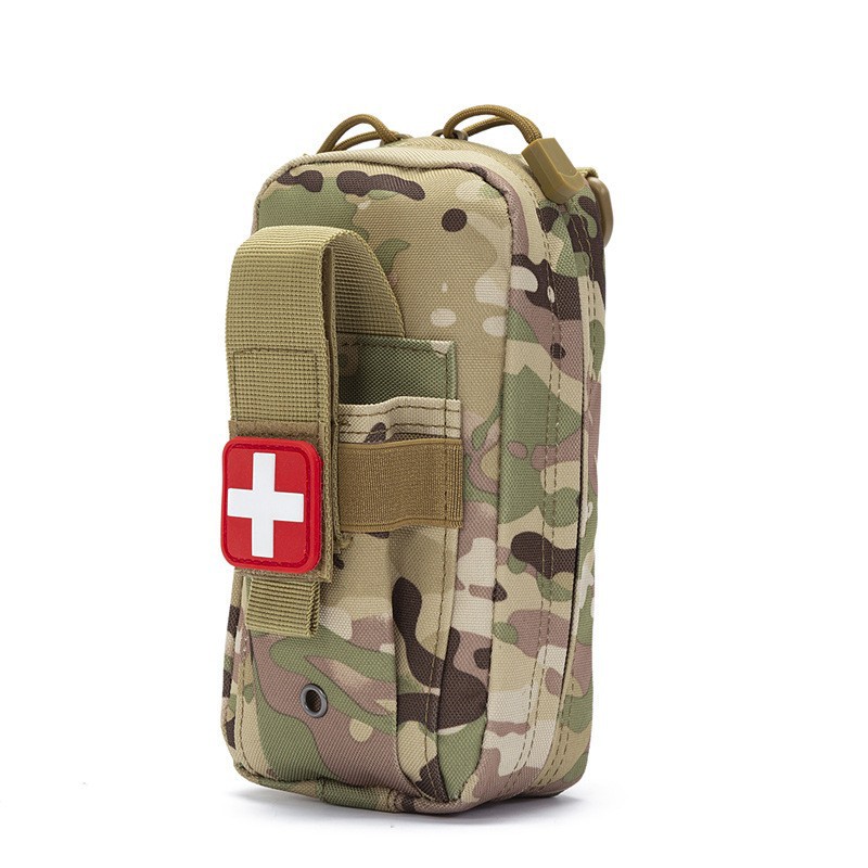 Picture of Portable first aid kit outdoor sports field EMT first aid kit Molle accessory bag military fans tactical storage bag
