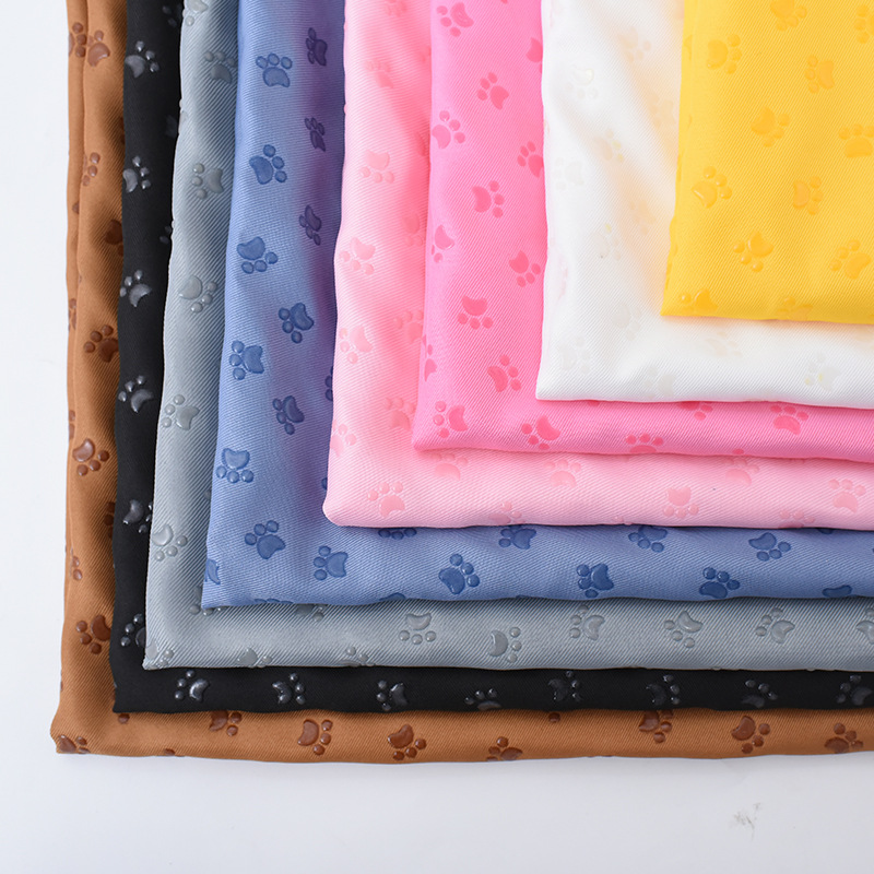 Picture of Anti-Slip Dot Plastic Cloth Uniform Polyester Sofa Functional Fabric Tent Table Cloth Drip Plastic Anti-Slip Cloth Wholesale