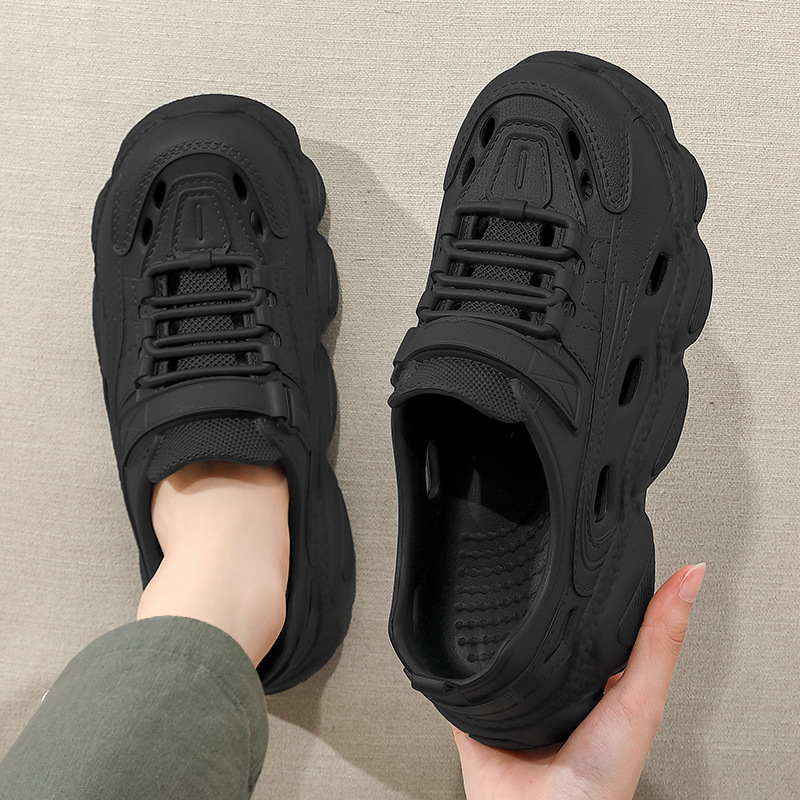 Men's Croc Shoes Summer 2025 New Outerwear Anti-Slip Outdoor Fishing Driver Special Driving Wholesale Slippers