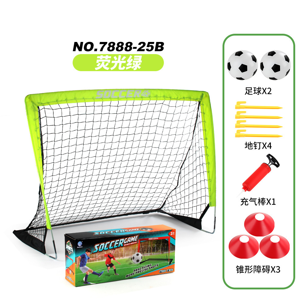 Picture of Children's Kindergarten Indoor and Outdoor Sports Portable Stacked Football Door Parent-Child Interactive Game Playing Football Toy