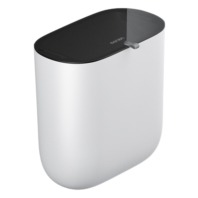 Wall-mounted trash can toilet household kitchen hanging storage bucket wall-mounted trash can sanitary bucket gap