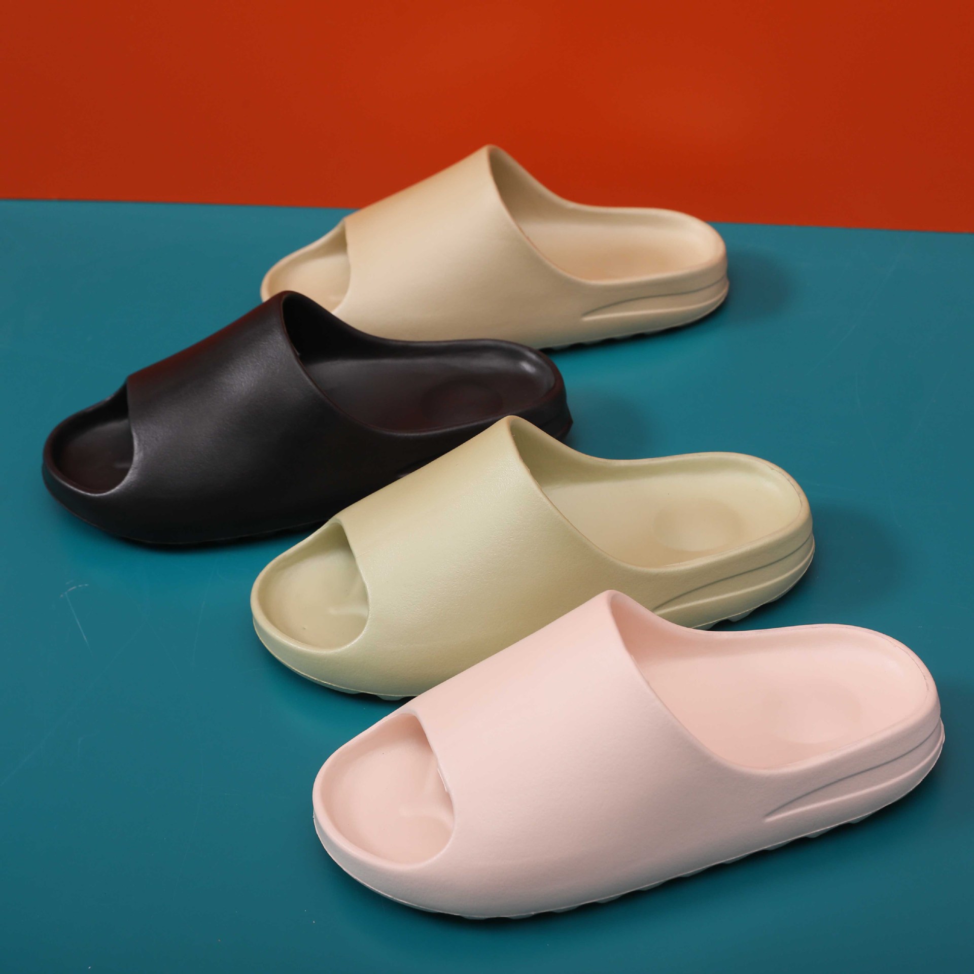 Picture of Summer Coconut Slippers Men's Feeling Shit Wearing Internet Celebrous Couple Thick Bottom Non-slip Trendy Beach Coconut Slippers eva