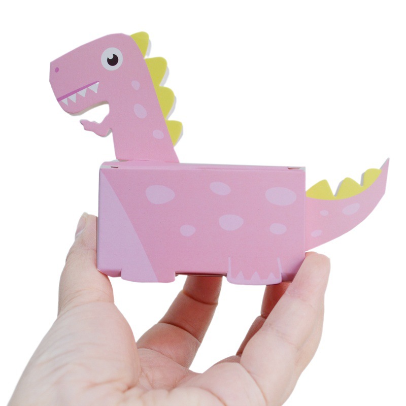 New Cross-Border Wedding Candy Box Dinosaur Candy Box Creative Wedding Candy Box Tyrannosaurus Rex Shape Candy Packaging Box Wholesale