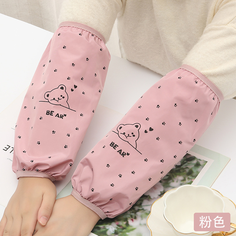 Picture of New Waterproof Sleeve Women's Long Fashion Cartoon Sleeve Anti-Oil Stain Household Sleeve Tube Wholesale for Adults and Students