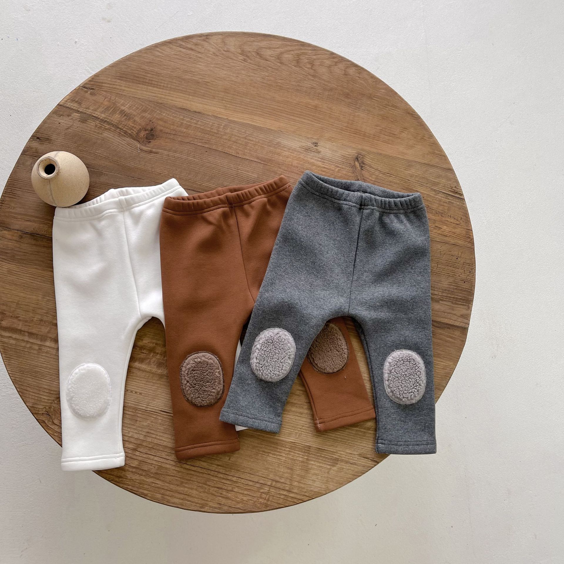 Picture of Winter New Thickeneded Infant and Toddler Leggings, Baby Pants, Casual Pants, Velvet Warm Baby Cotton Leggings