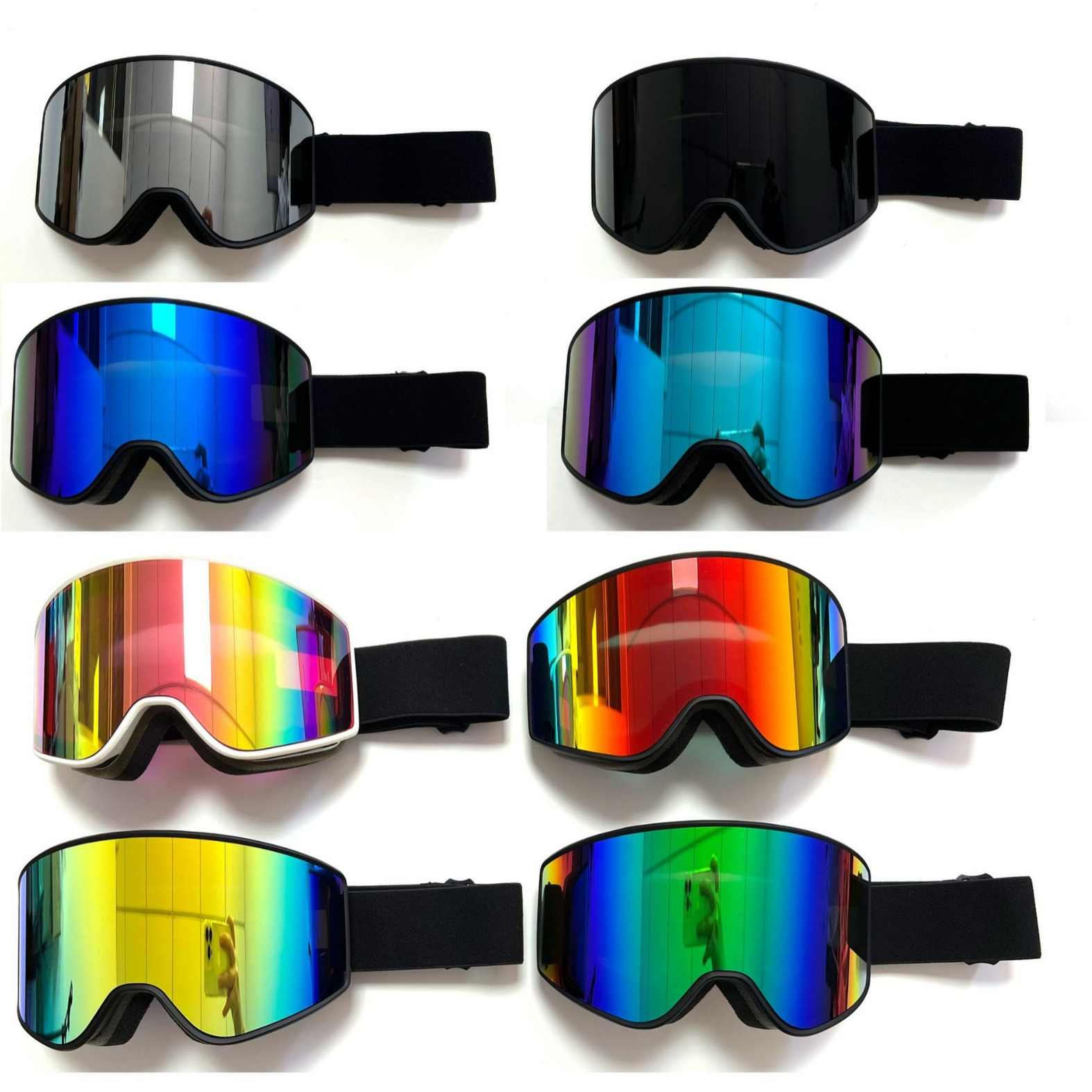 Picture of Cross-border double-layer outdoor ski goggles equipment new adult anti-fog HD large field of view ski goggles wholesale