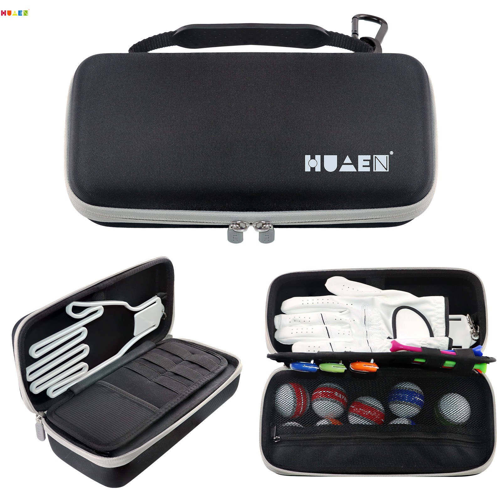 Golf Storage Box, Clean and Tidy, Dust-Proof Box with Lid, Packaging Protection Box, Cross-Border Accessories Hard Shell Protection Box