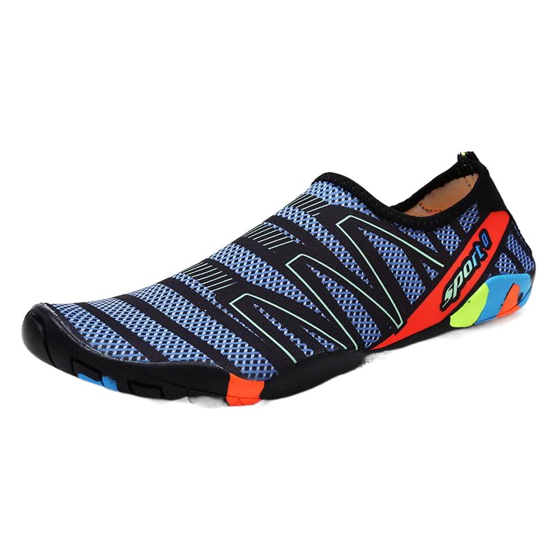 Cross-border Amazon outdoor swimming shoes couple upstream shoes men's skin-sticking shoes beach diving shoes women's quick-drying wading shoes
