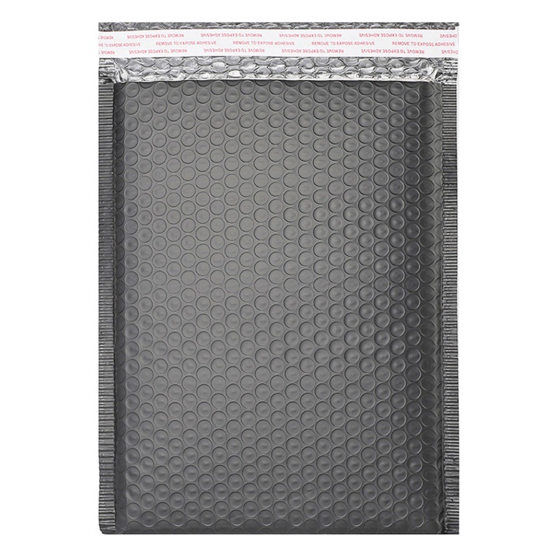 Black Matte Shockproof Clothing Packaging Envelope Express Packaging Bubble Bag Packaging Bag Co-extruded Film Bubble Bag