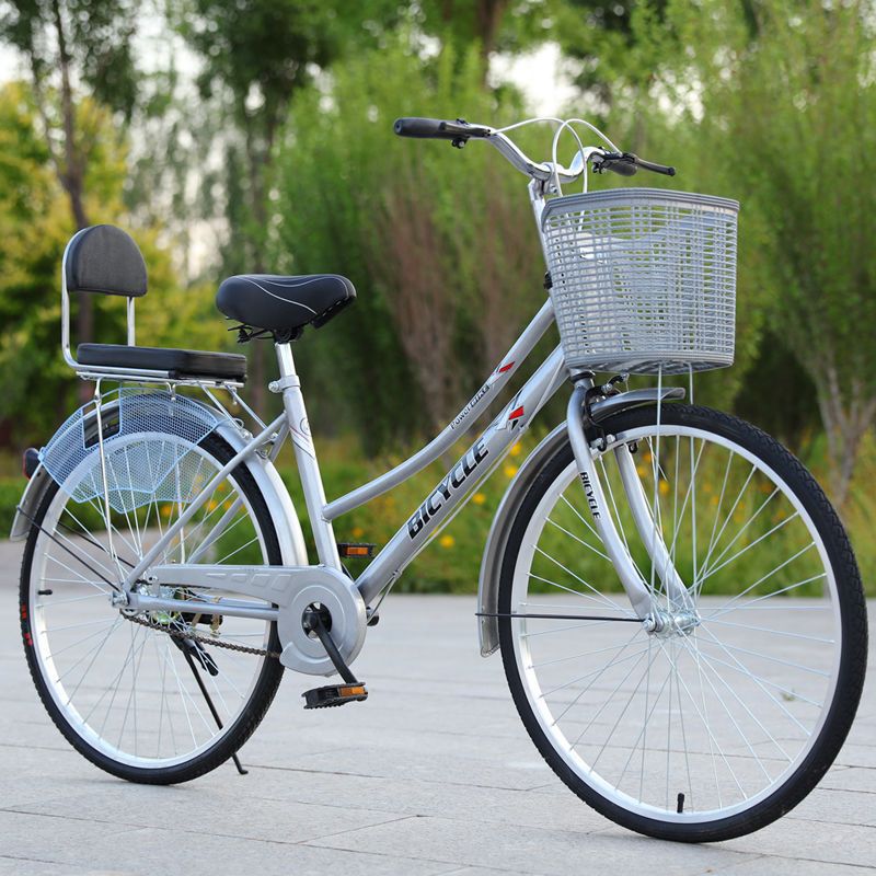 Picture of Bicycle men's women's 24 inch 26 inch adult city commuter light ordinary leisure cycling student lady car