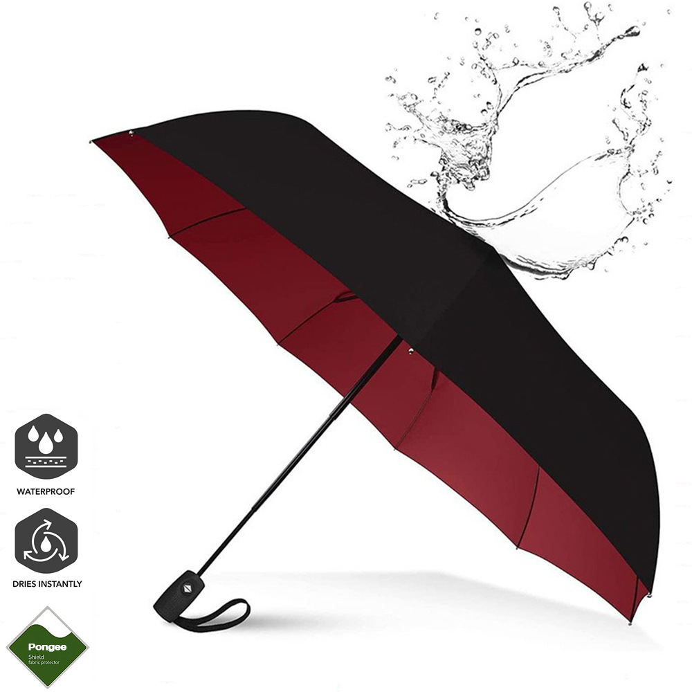 Picture of Amazon Best Seller 70% off Umbrella Amazon's Popular Double-Layer Foldableing Umbrella Fully Automatic Advertising Umbrella